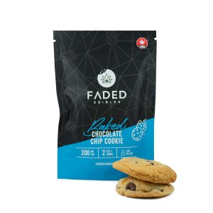 200mg THC Baked Chocolate Chip Cookies